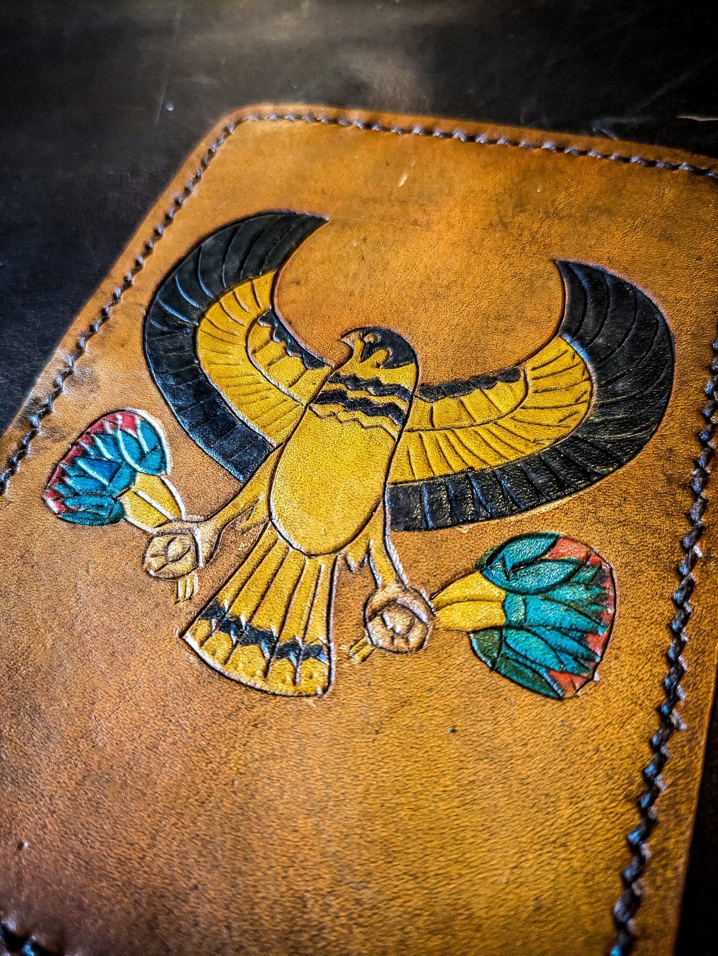 Egyptian Falcon - Cardholder Wallet