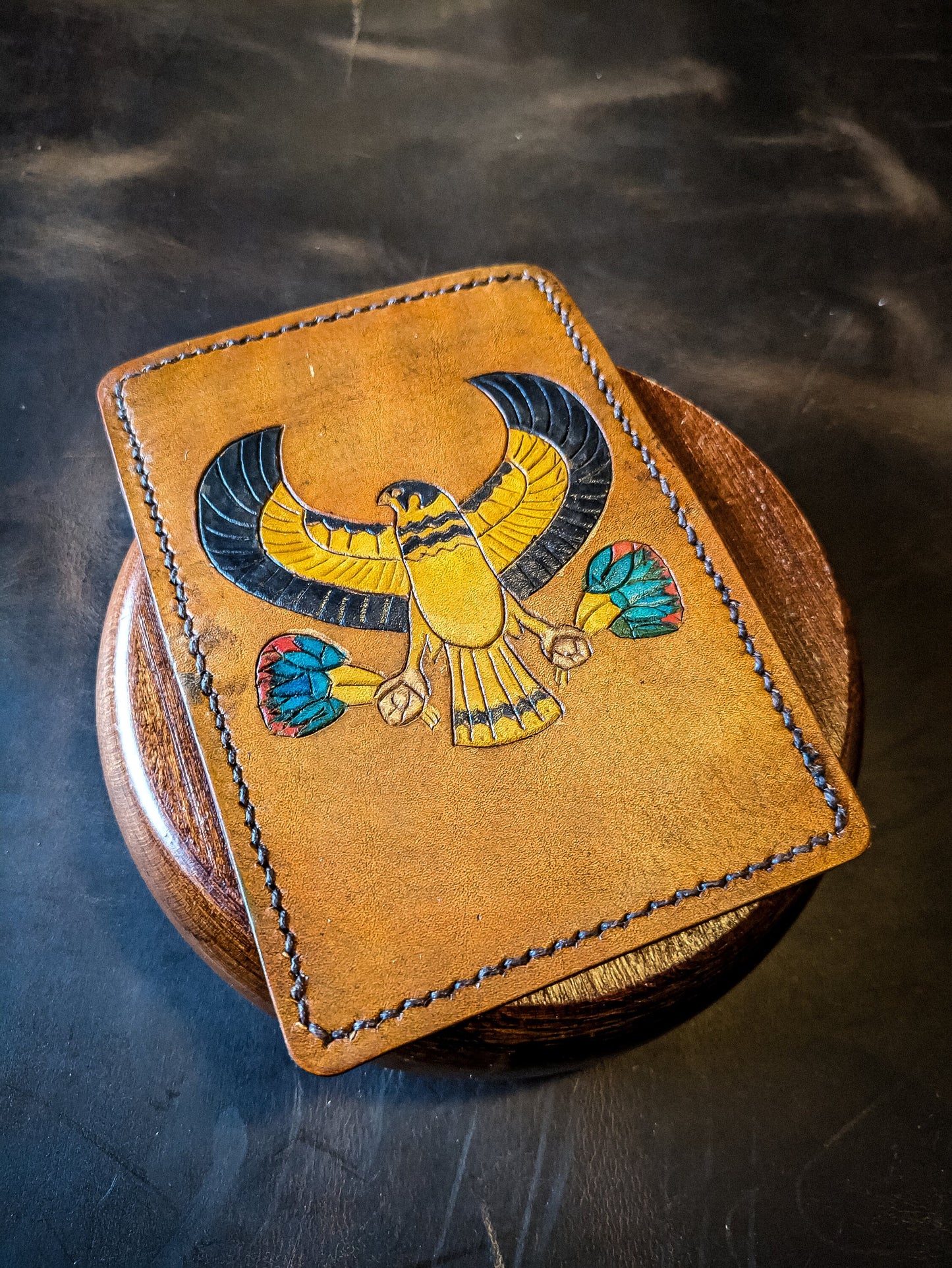 Egyptian Falcon - Cardholder Wallet