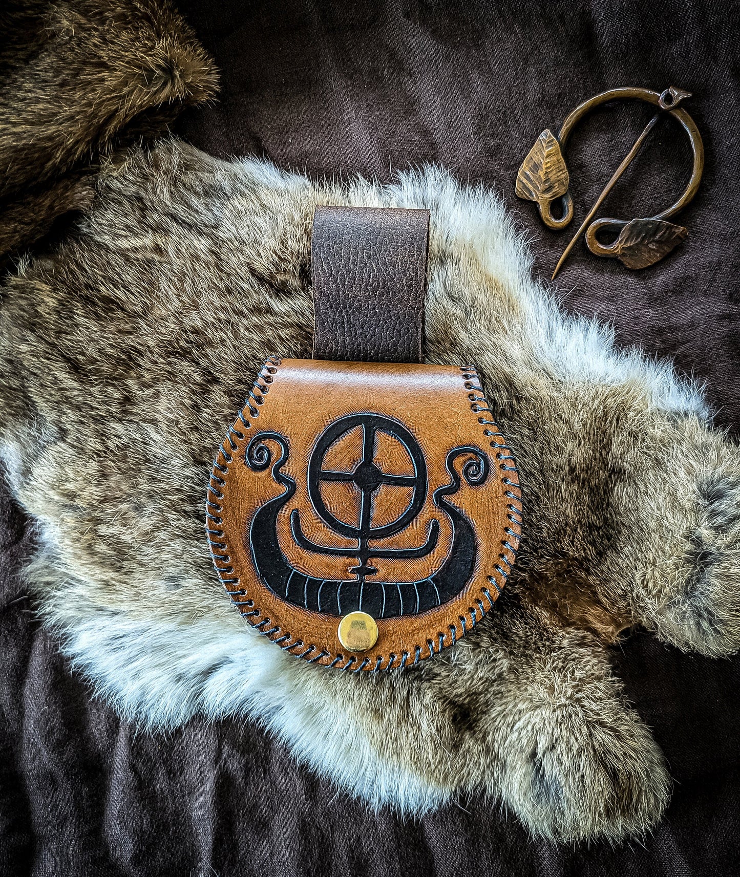 Viking Longship - Small Belt Bag