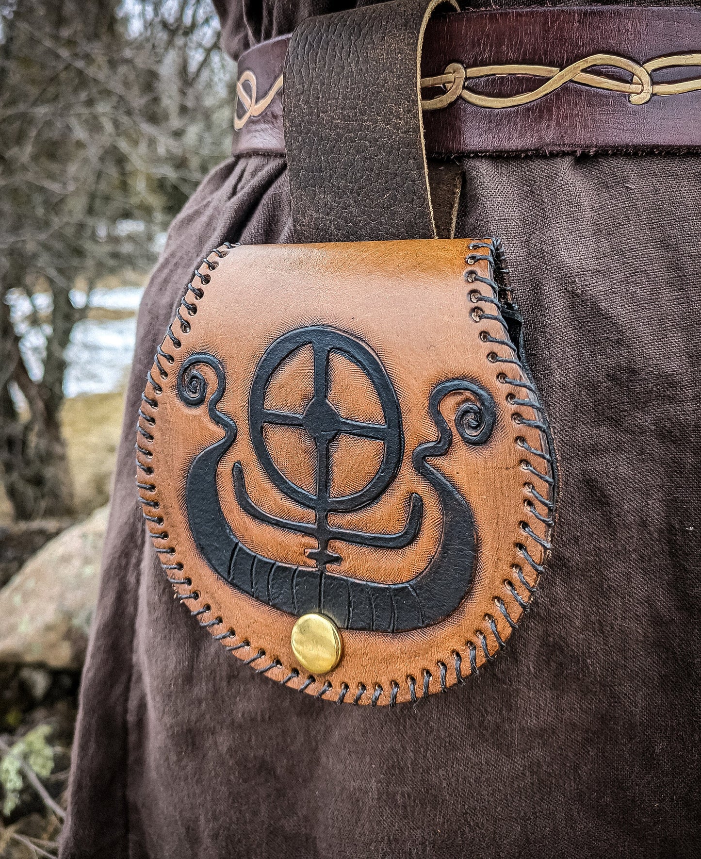 Viking Longship - Small Belt Bag