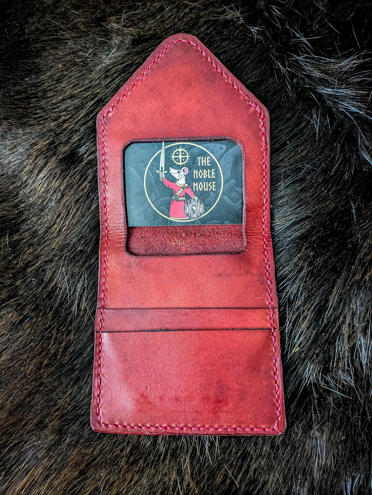 Birka-style Viking Wallet