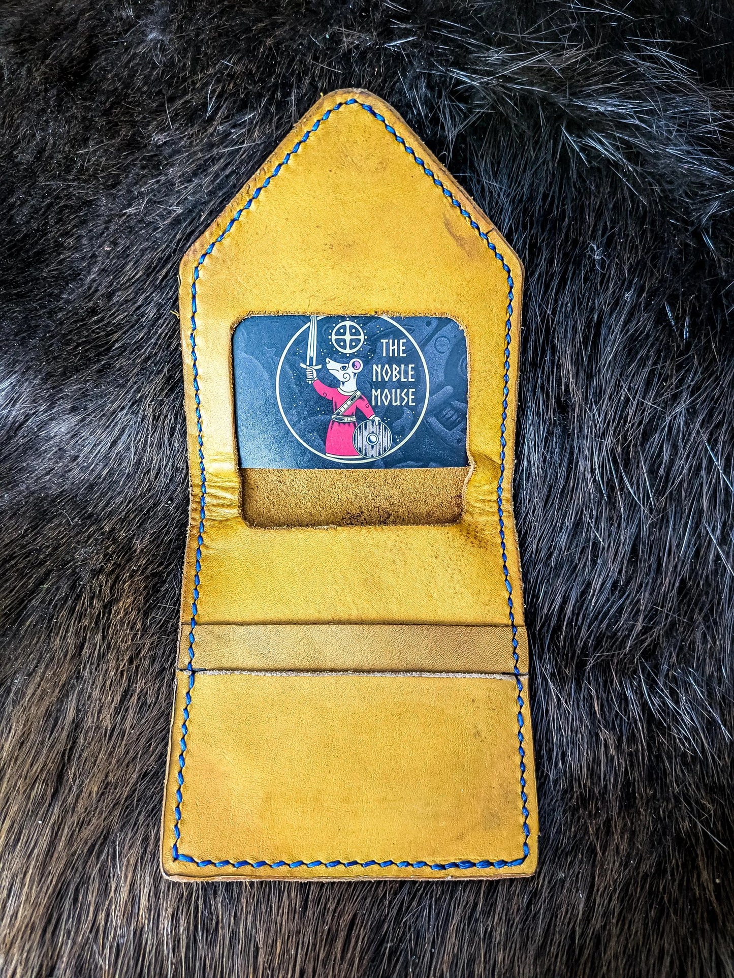 Birka-style Viking Wallet