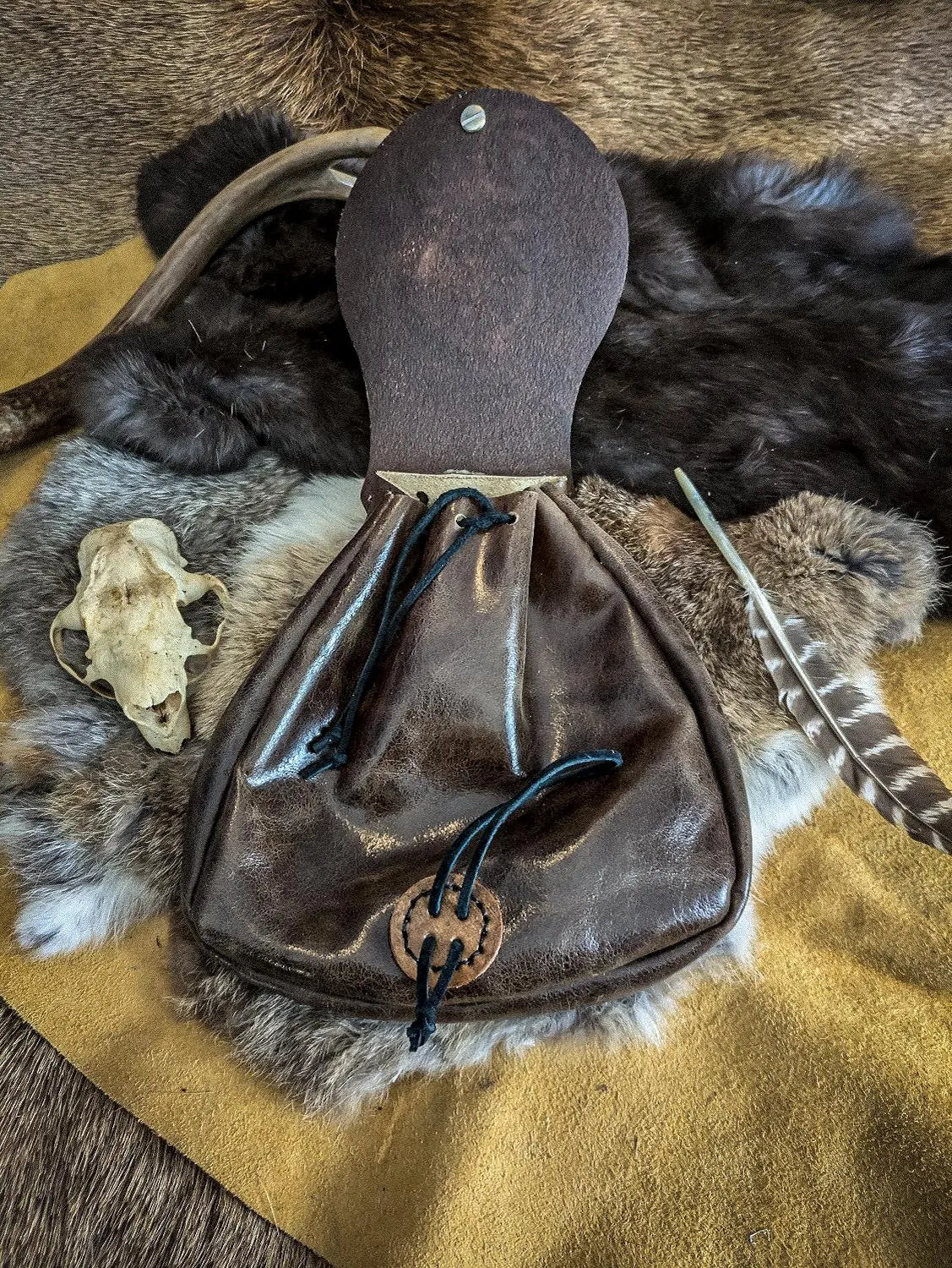Trollcross - Leather Belt Bag