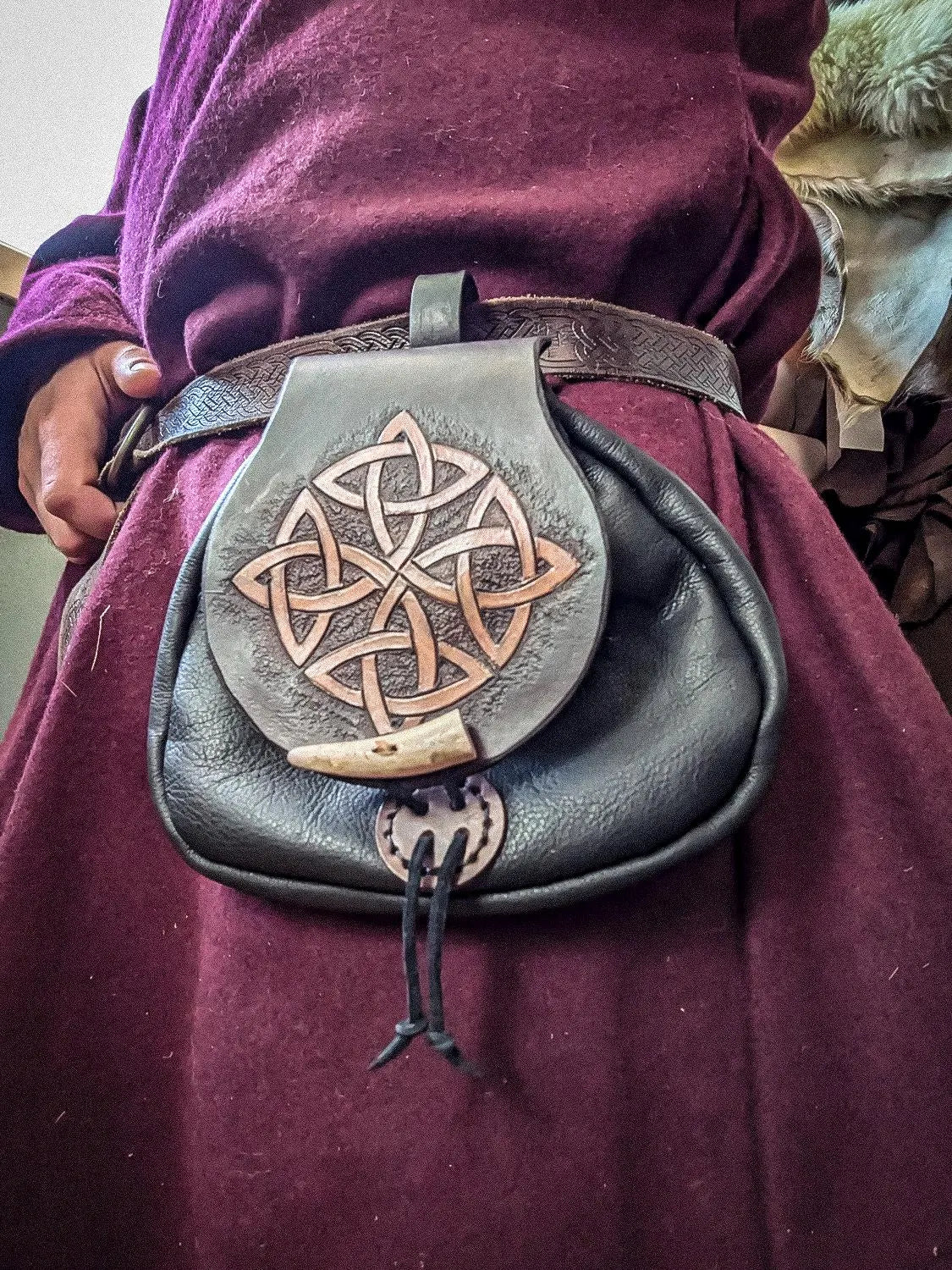 Quadknot - Leather Belt Bag