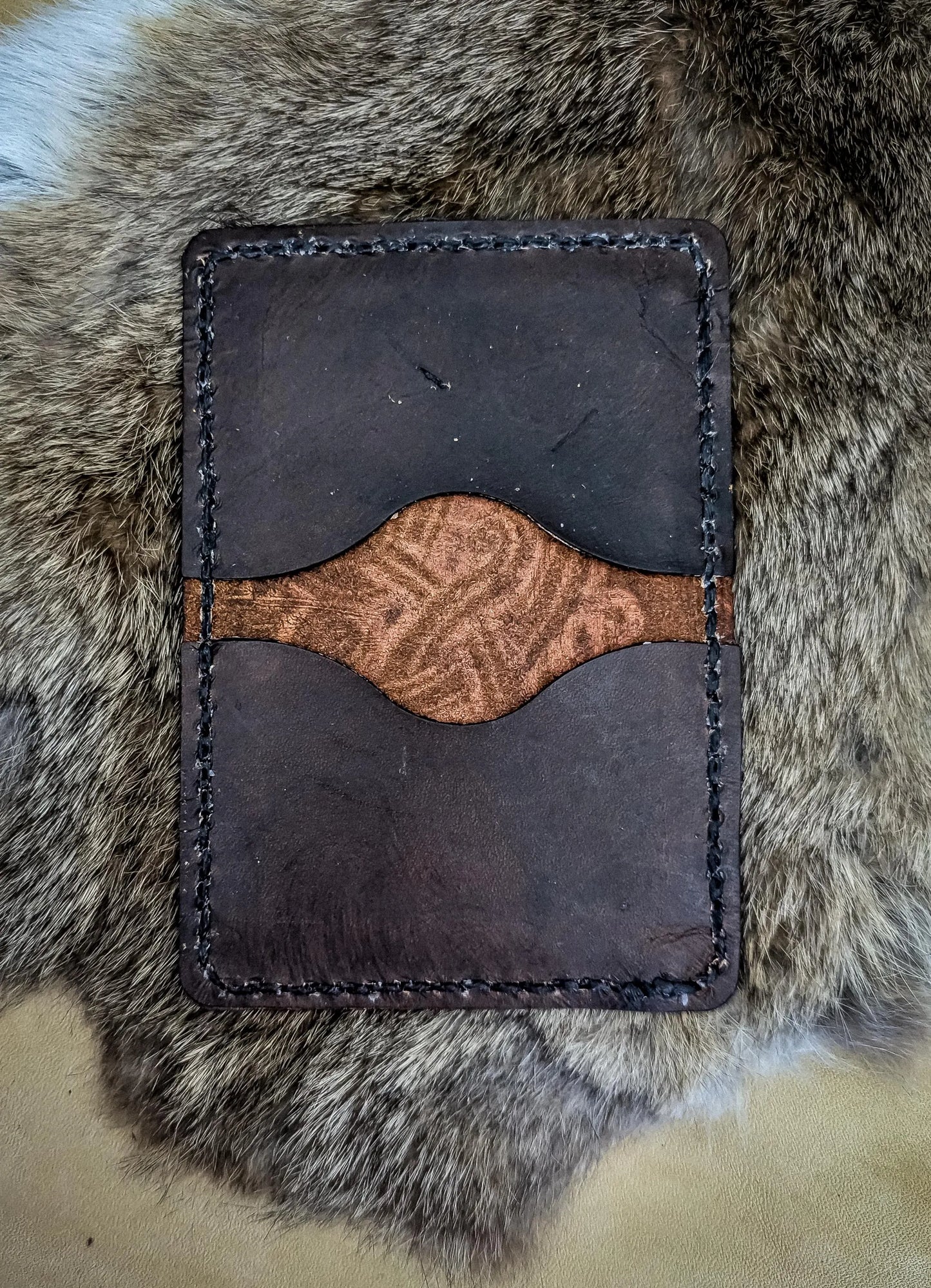 Knotwork Serpent - Cardholder Wallet
