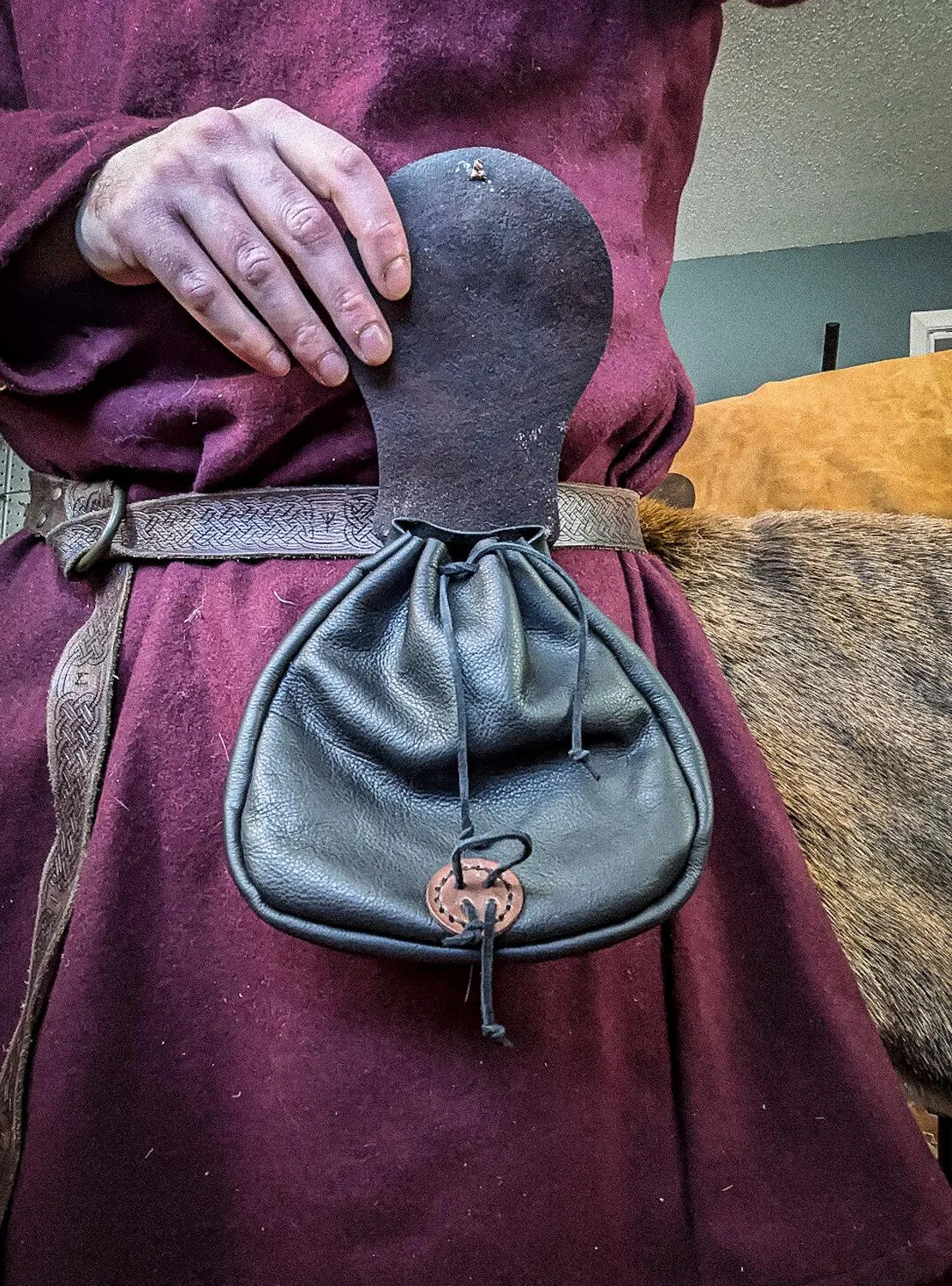 Quadknot - Leather Belt Bag
