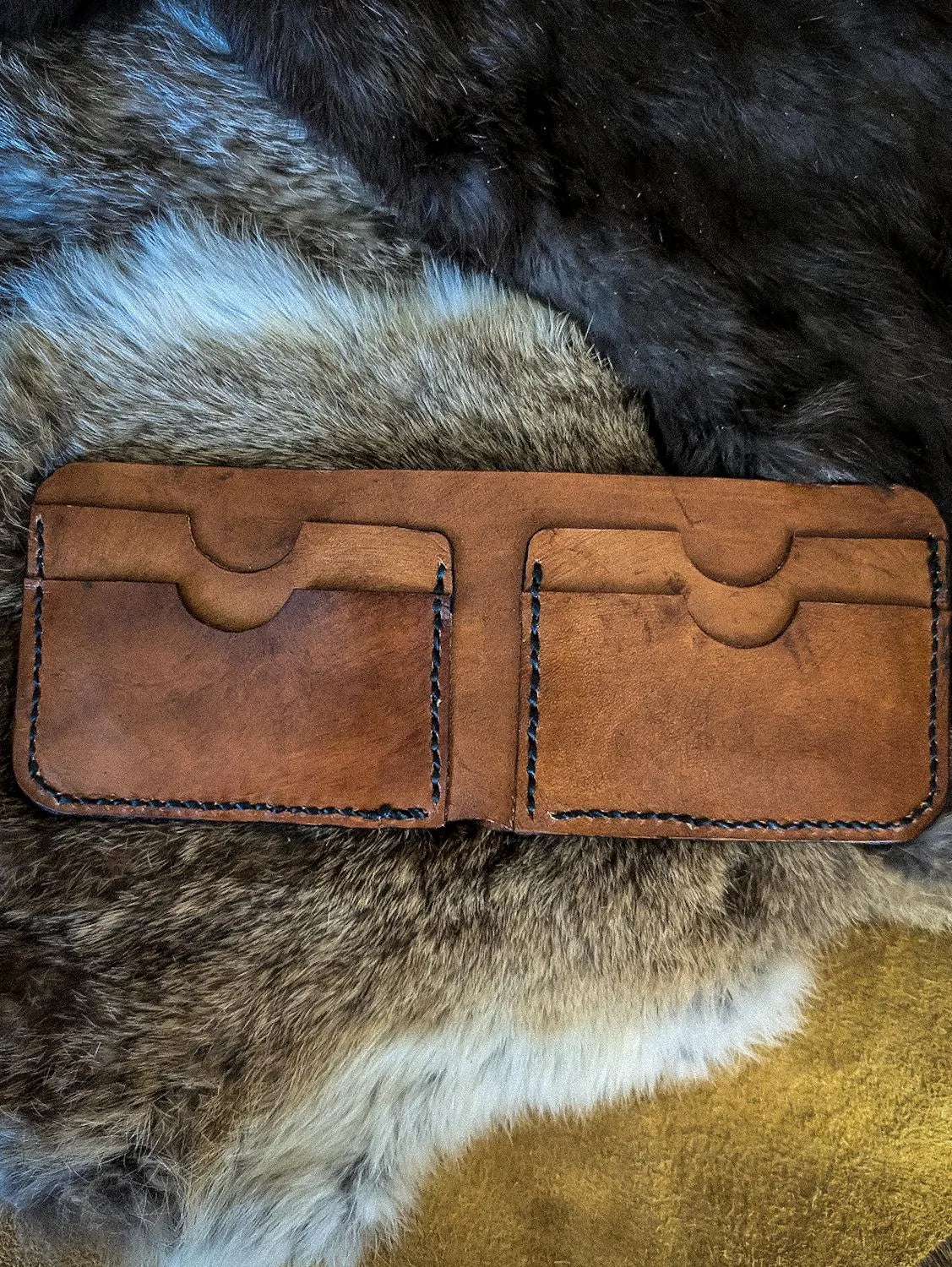 The Mjolnir - Viking Bifold Leather Wallet