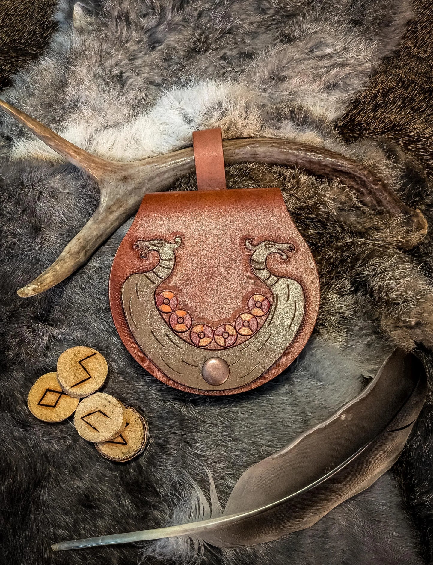 Viking Longship - Small Belt Bag