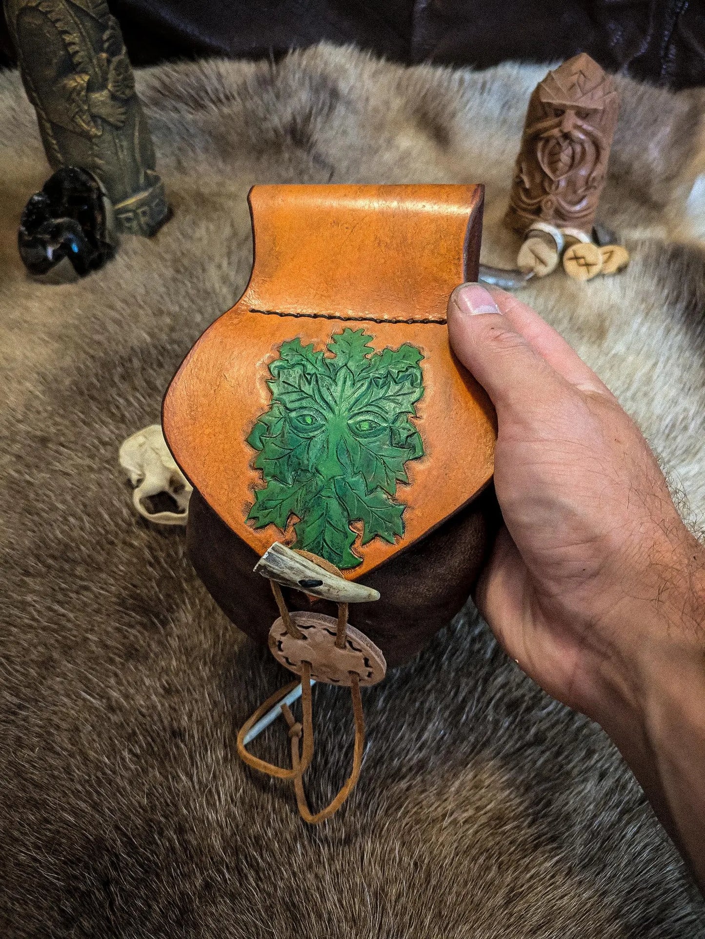 The Green Man - Small Belt Bag
