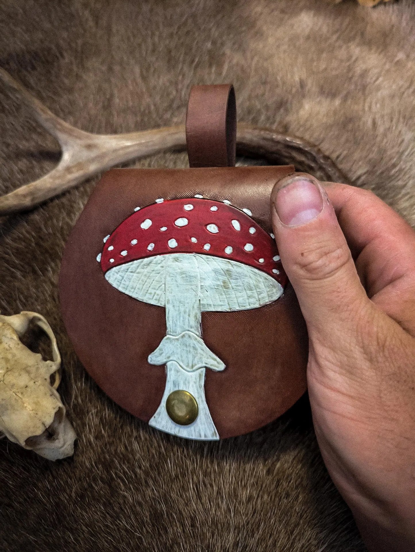 Fly Agaric - Small Belt Bag
