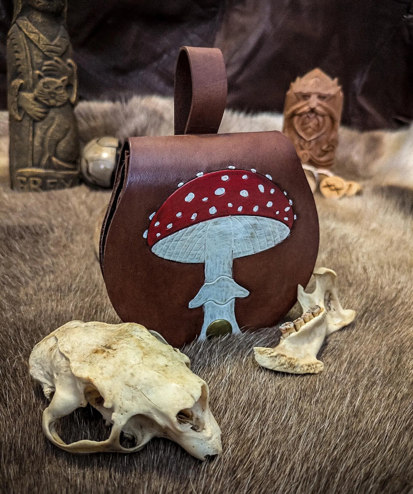 Fly Agaric - Small Belt Bag