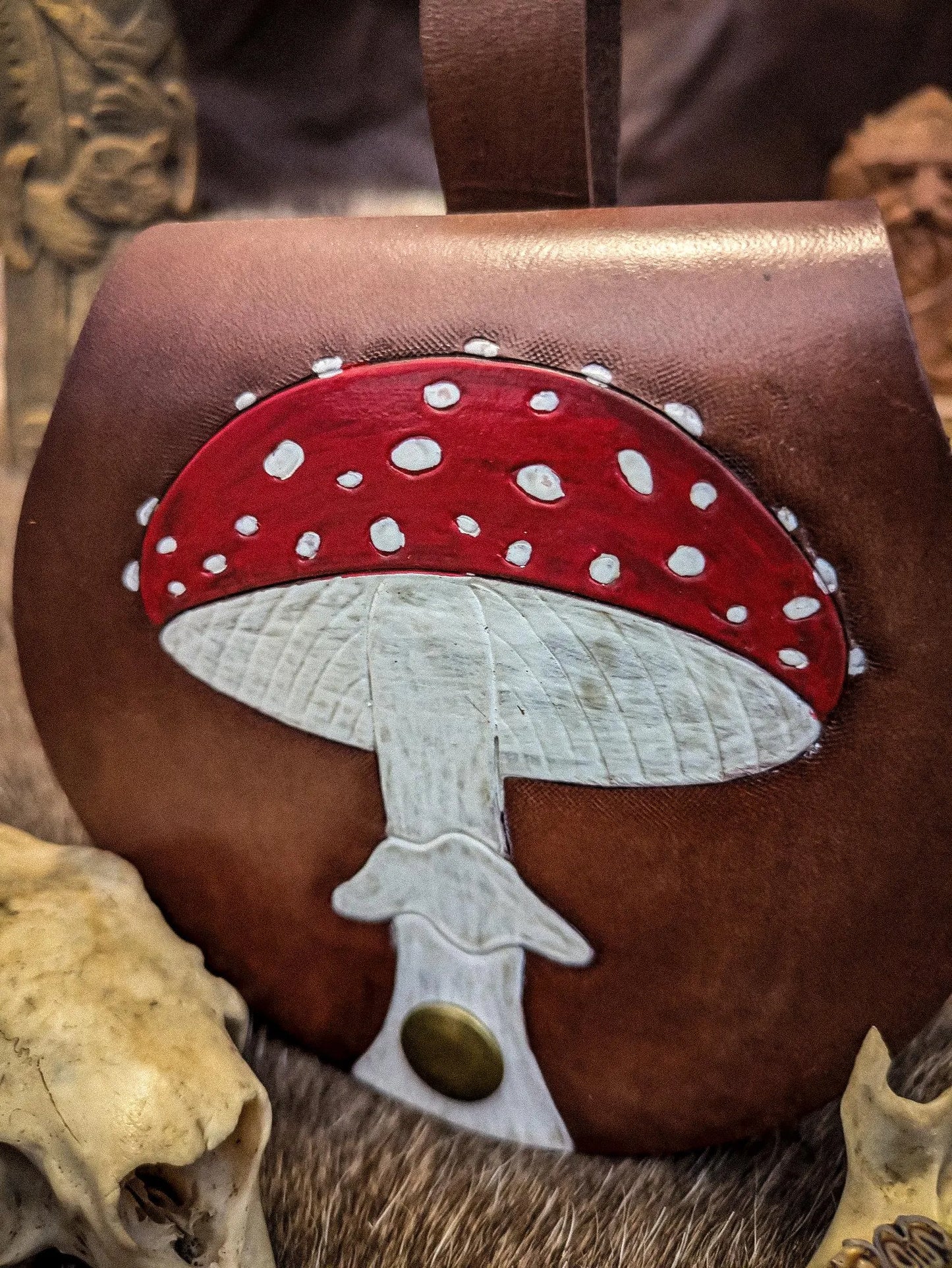 Fly Agaric - Small Belt Bag