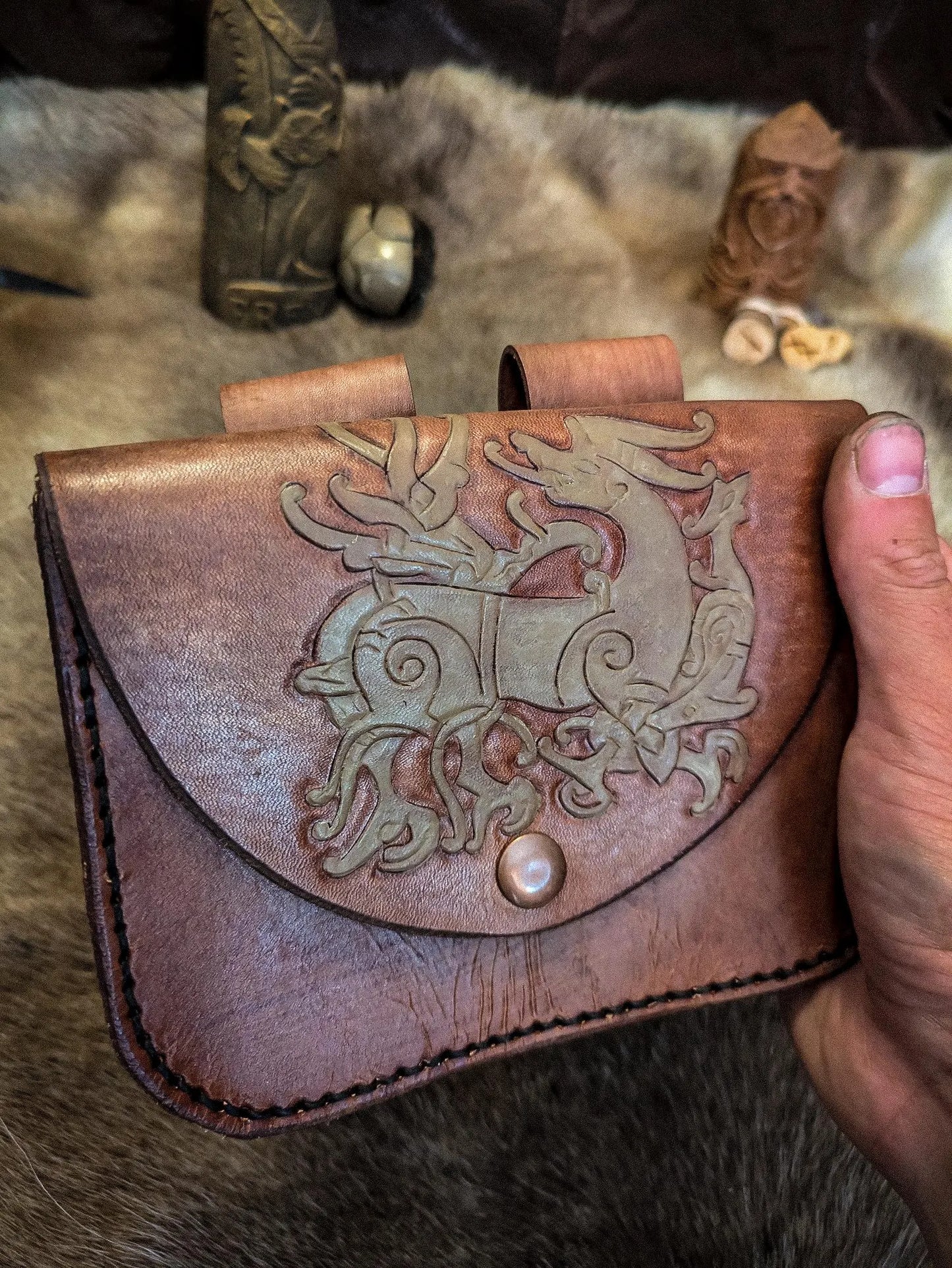 The Great Beast - Leather Belt Bag
