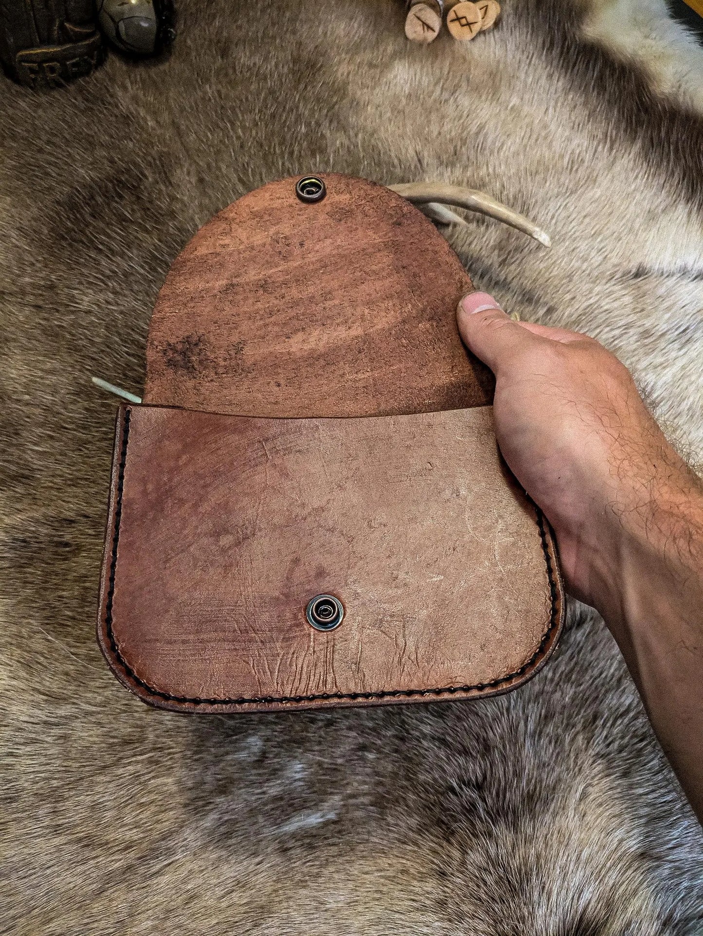 The Great Beast - Leather Belt Bag
