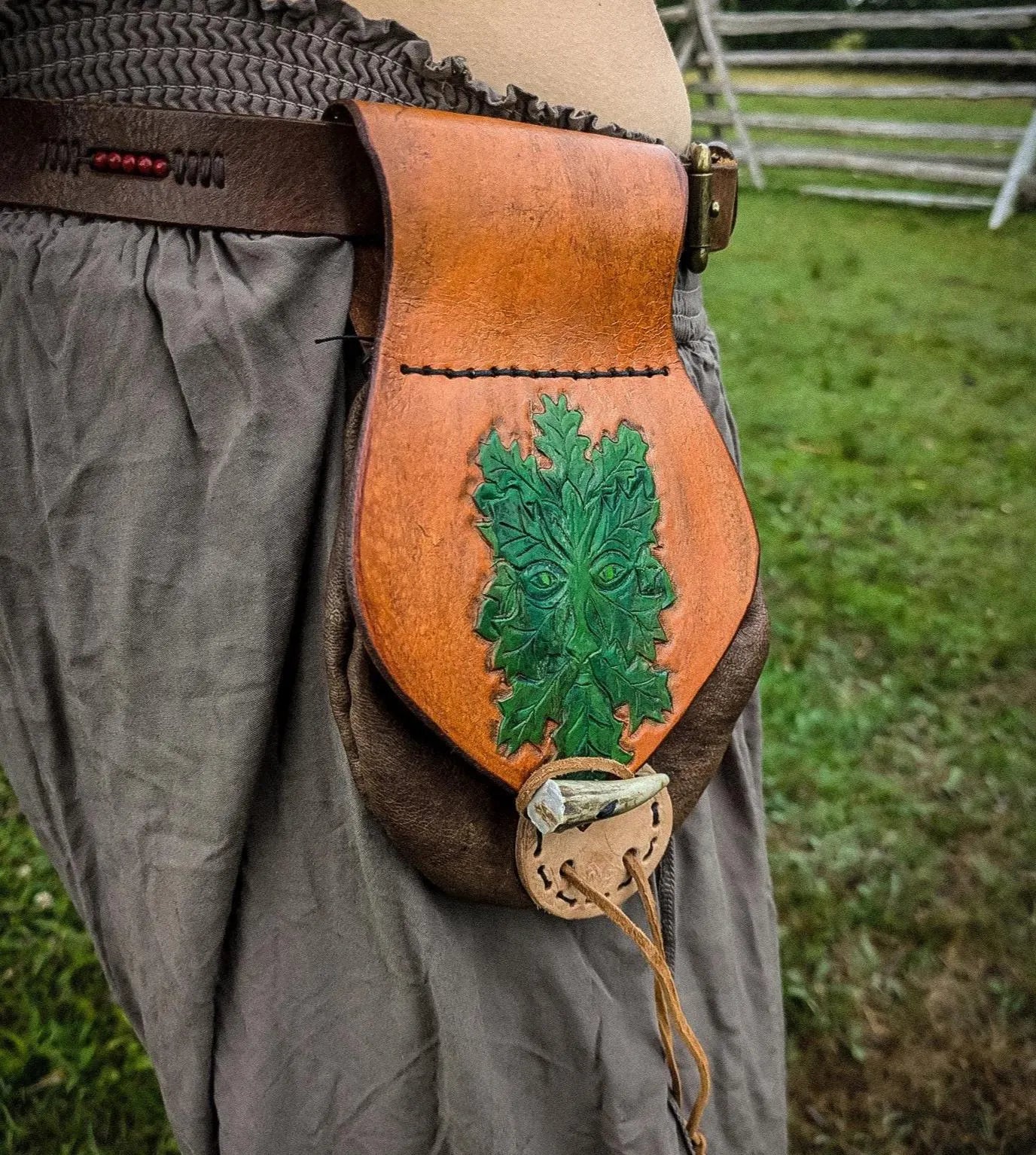 The Green Man - Small Belt Bag