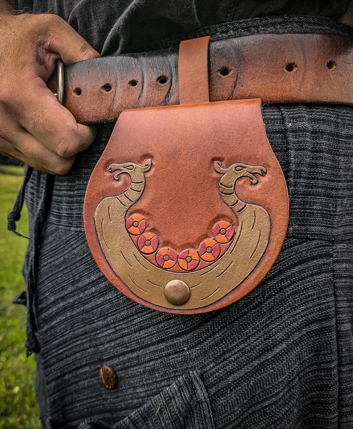 Viking Longship - Small Belt Bag