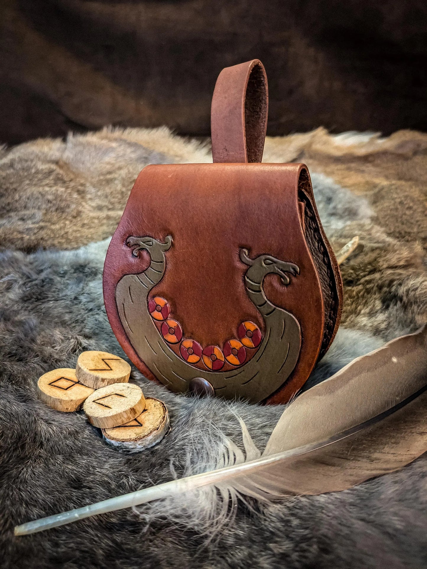 Viking Longship - Small Belt Bag