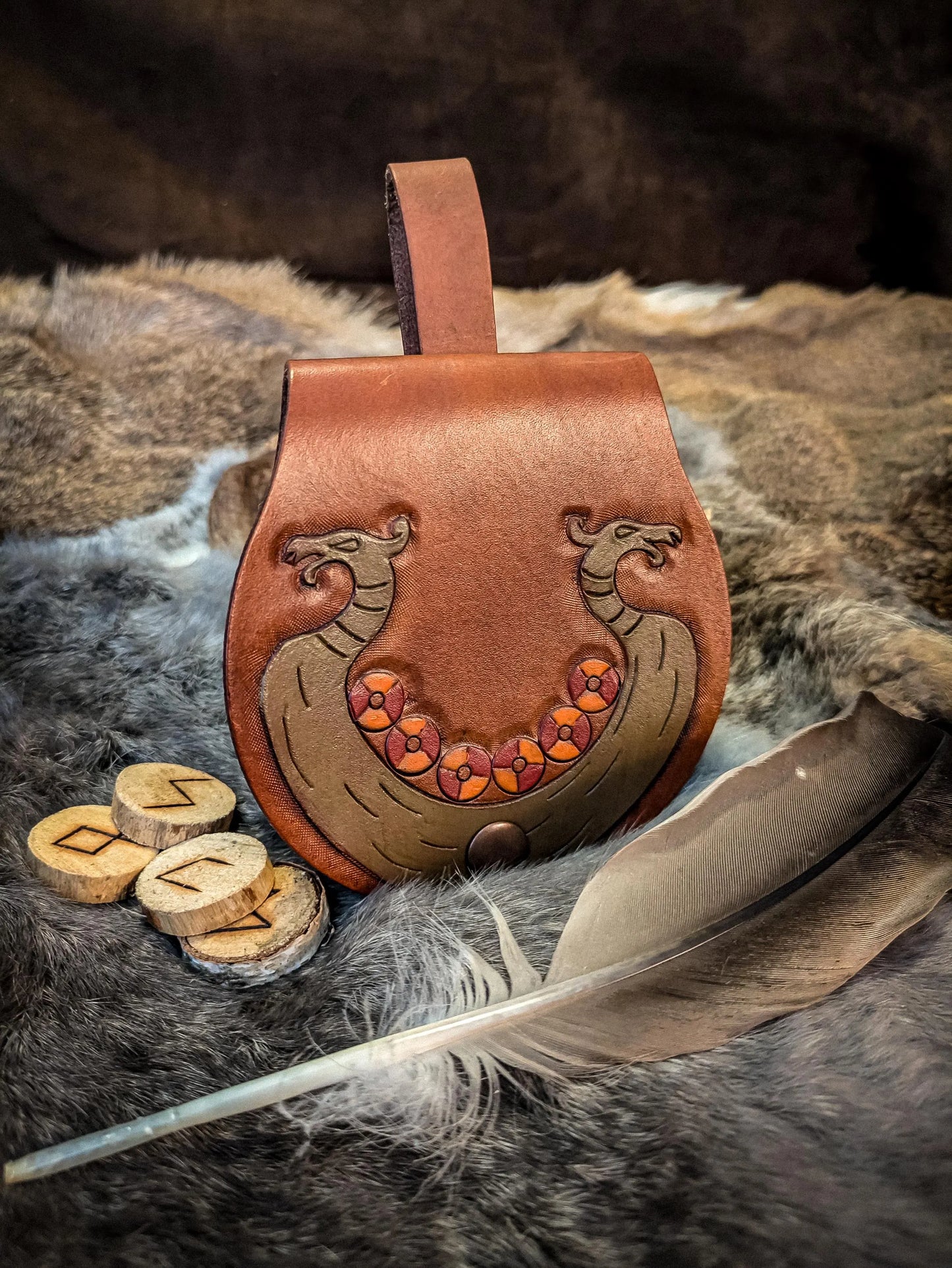 Viking Longship - Small Belt Bag