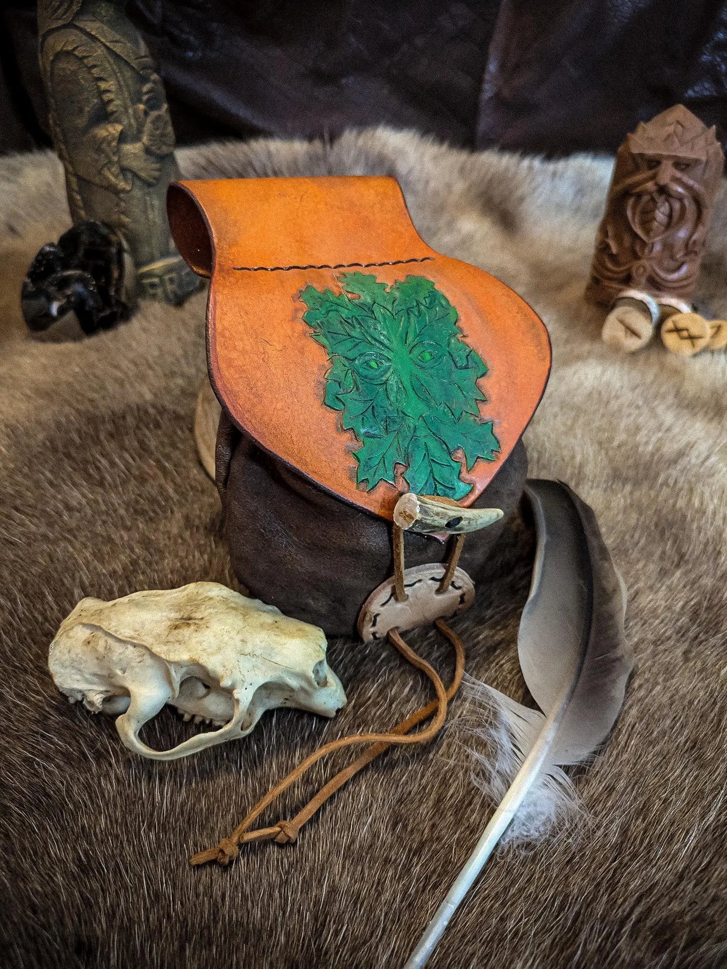 The Green Man - Small Belt Bag