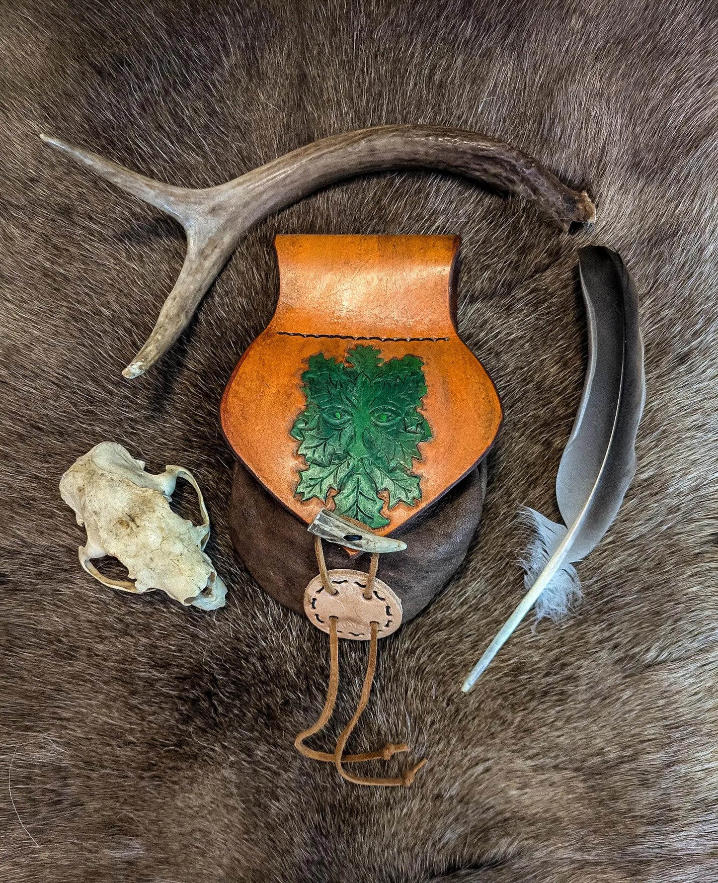 The Green Man - Small Belt Bag