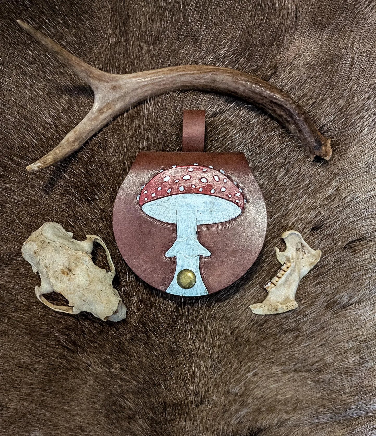 Fly Agaric - Small Belt Bag
