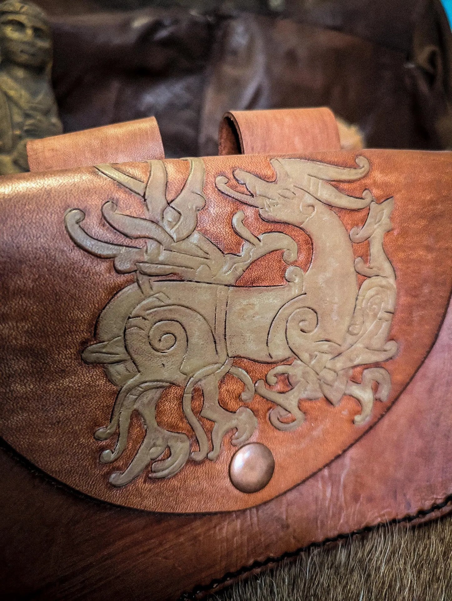 The Great Beast - Leather Belt Bag