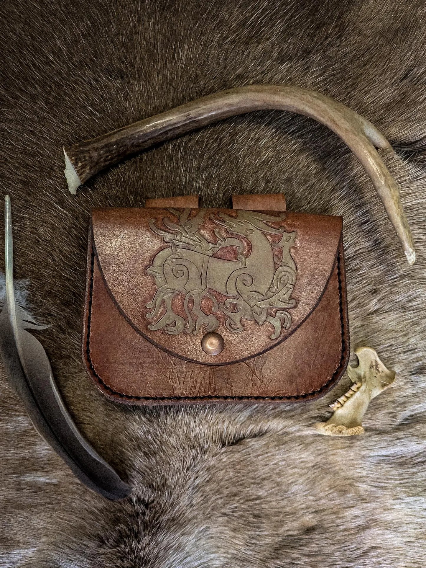 The Great Beast - Leather Belt Bag