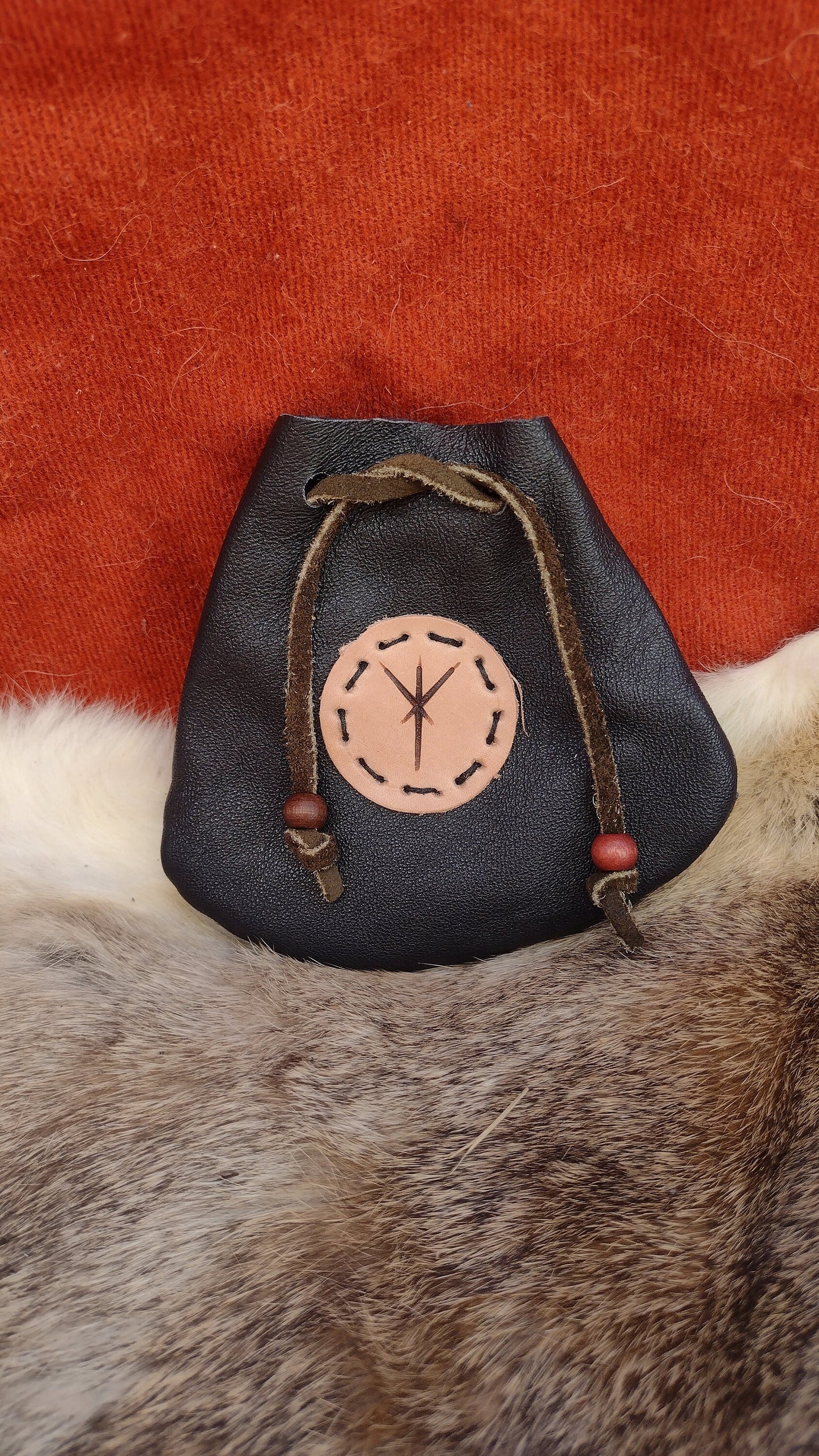 Leather Rune Pouches