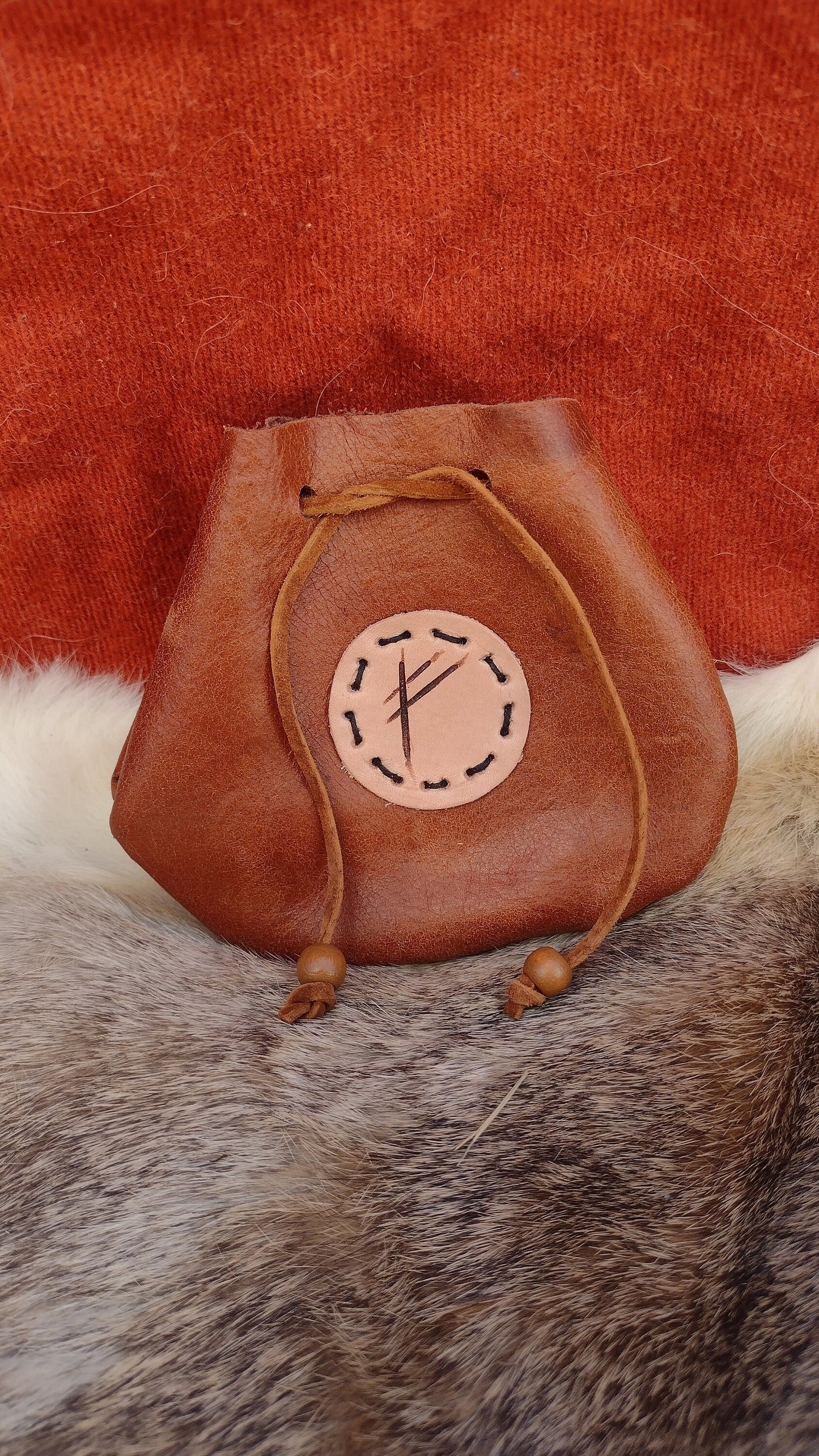 Leather Rune Pouches