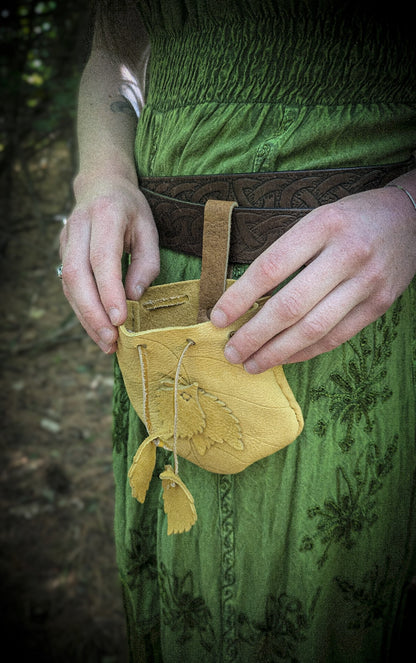 Autumn Leaf Pouch