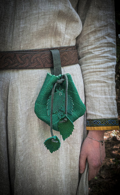 Elven Leaf Pouch