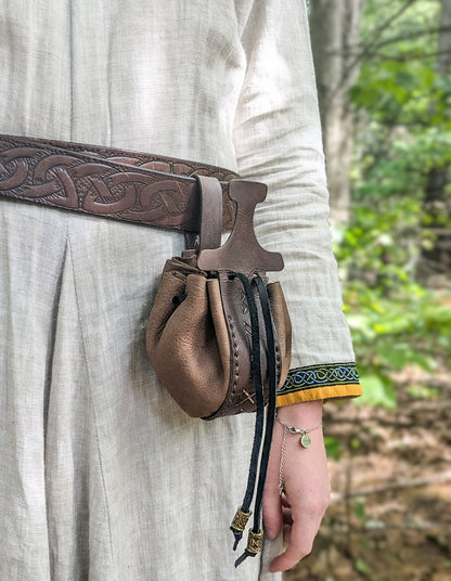 Mjolnir Rune Pouch - Viking Gods