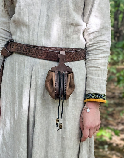 Mjolnir Rune Pouch - Viking Gods
