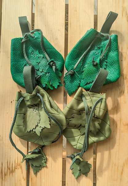 Elven Leaf Pouch