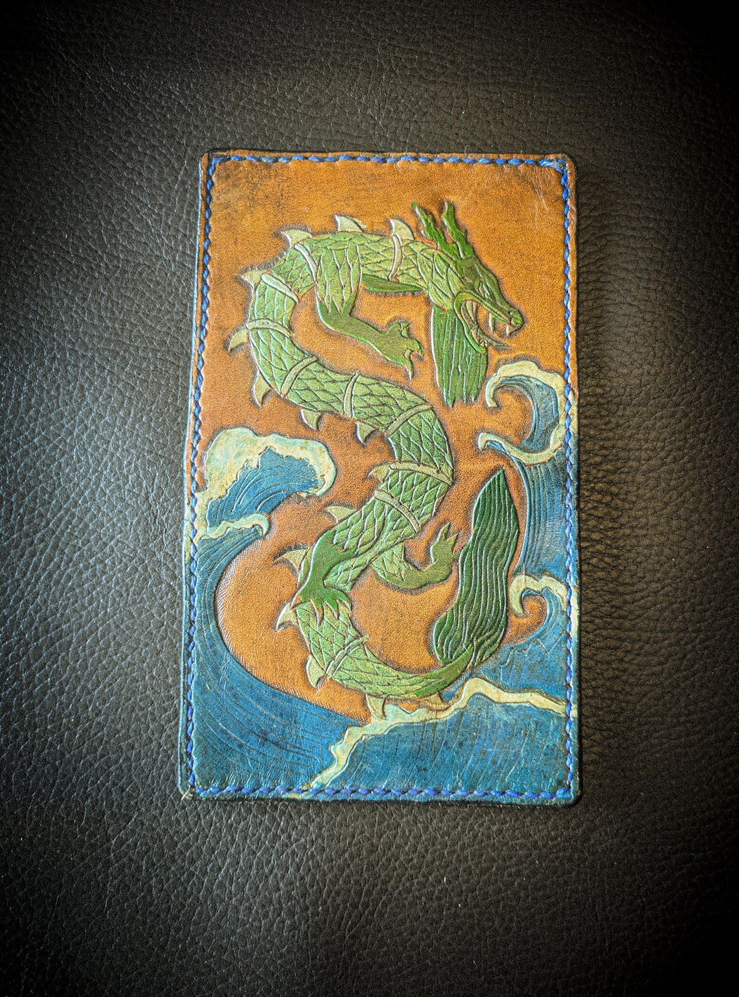 The Sea Dragon - Leather Bifold Wallet
