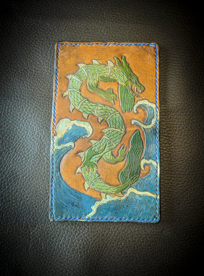 The Sea Dragon - Leather Bifold Wallet