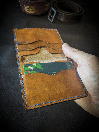 The Sea Dragon - Leather Bifold Wallet