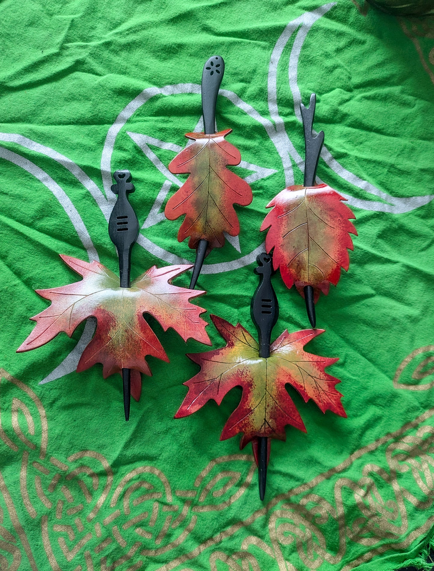 Elven Leaf Hair Slider - Decorative Fantasy Accessory
