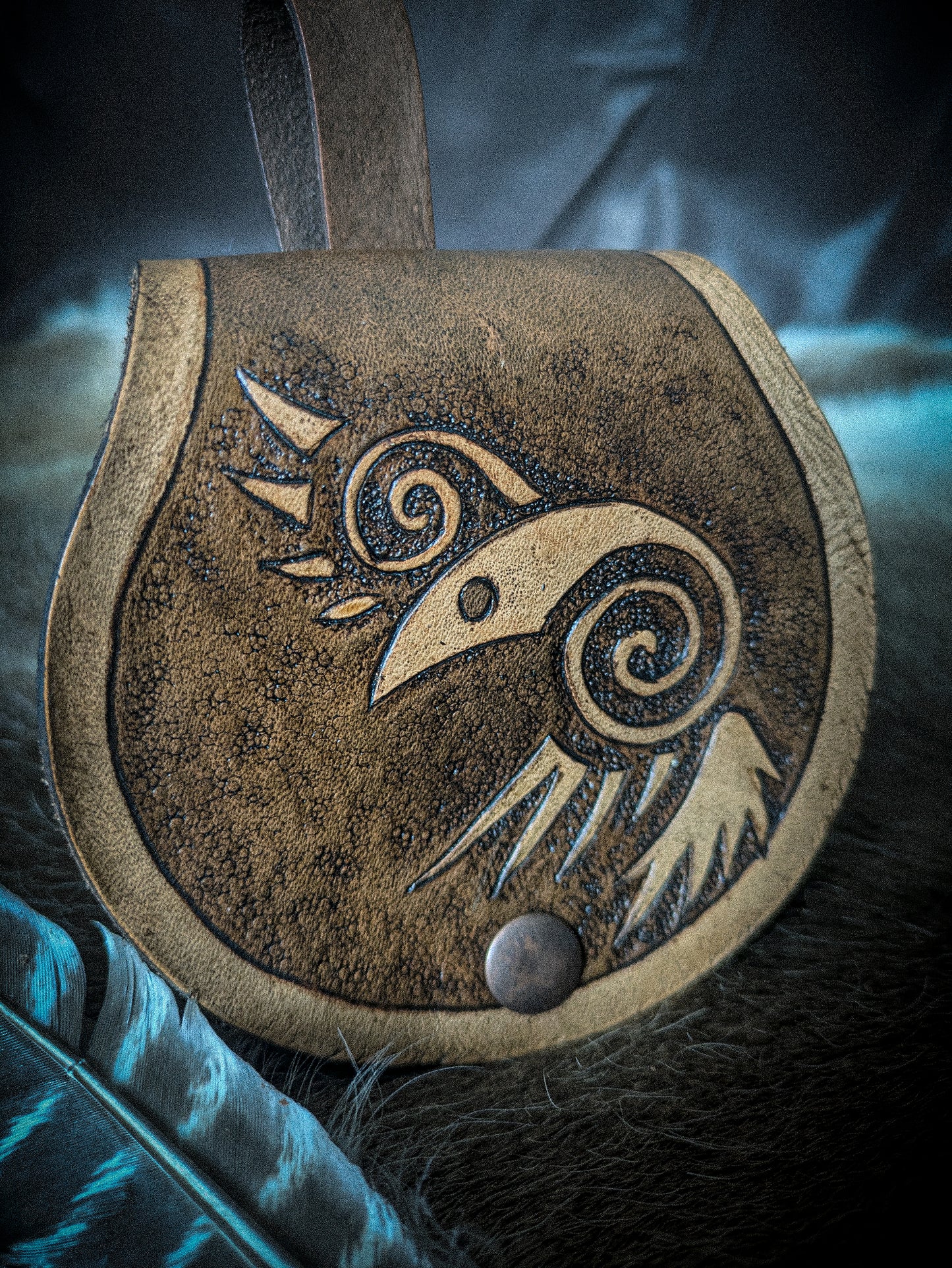 Ancient Raven - Small Belt Bag