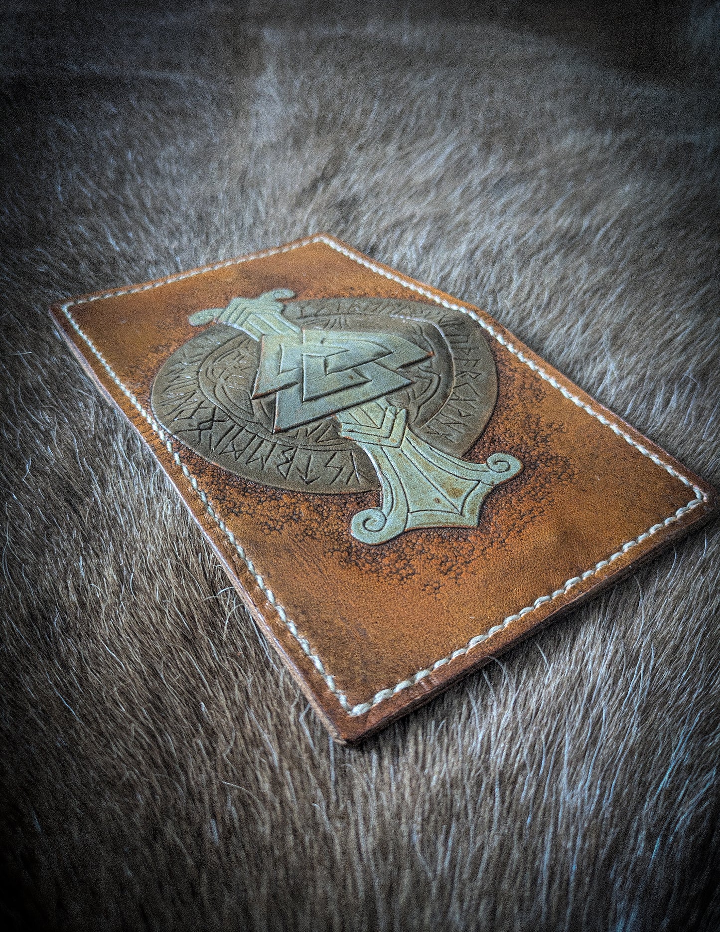 The Warrior's Knot - Leather Bifold Wallet