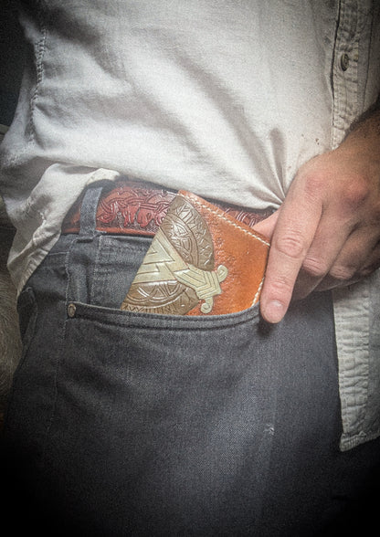 The Warrior's Knot - Leather Bifold Wallet