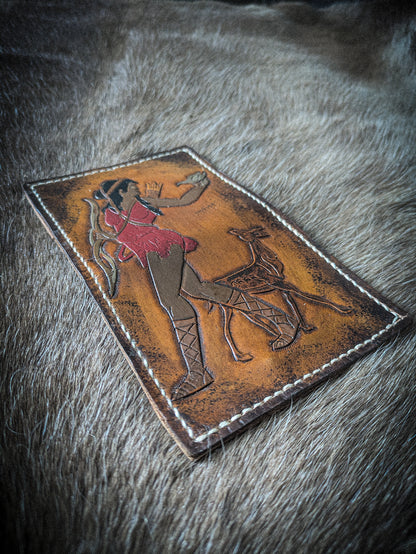 The Huntress - Leather Bifold Wallet