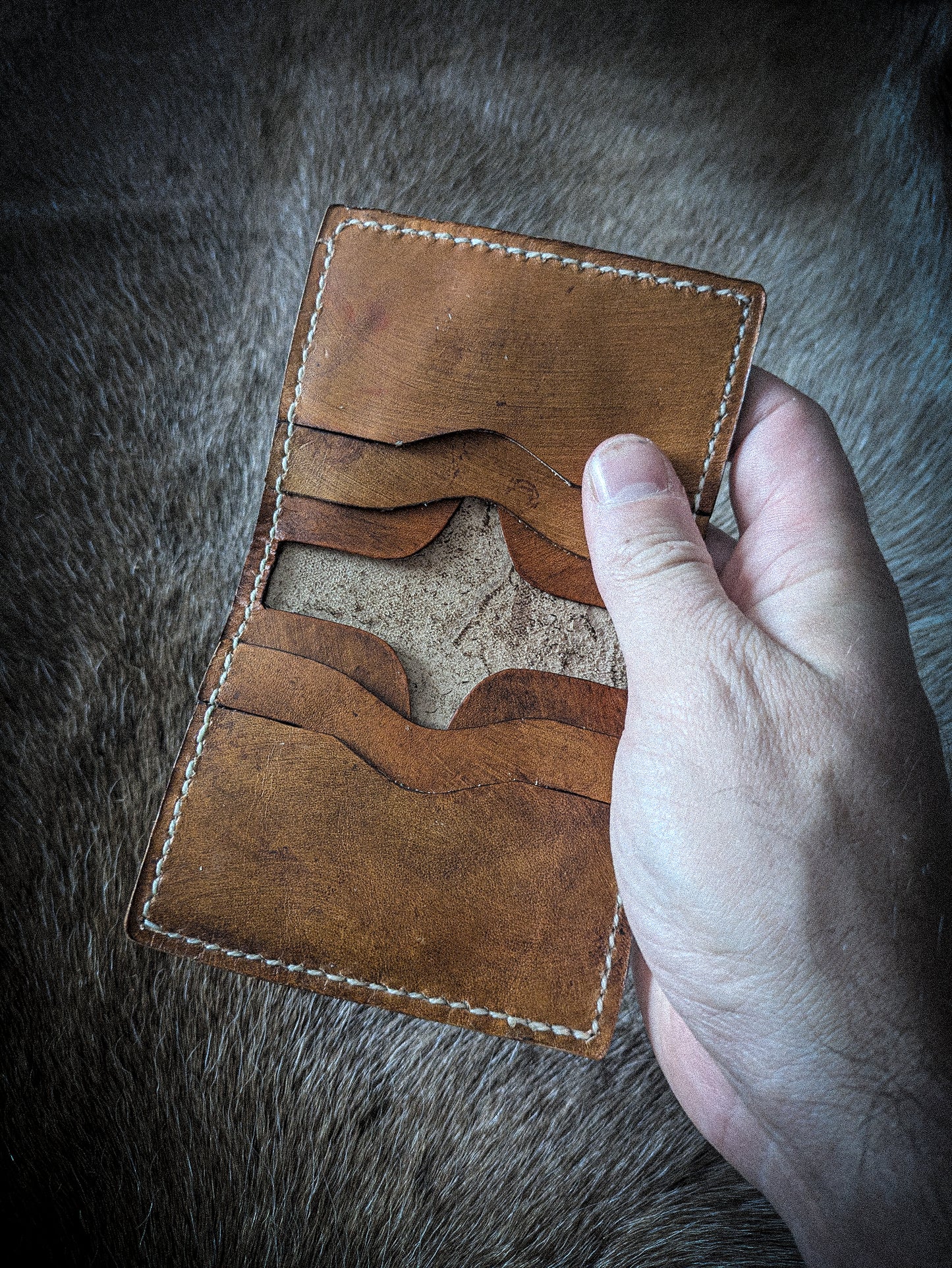 The Huntress - Leather Bifold Wallet