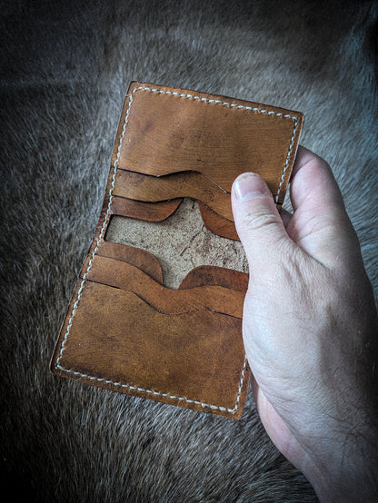 The Huntress - Leather Bifold Wallet