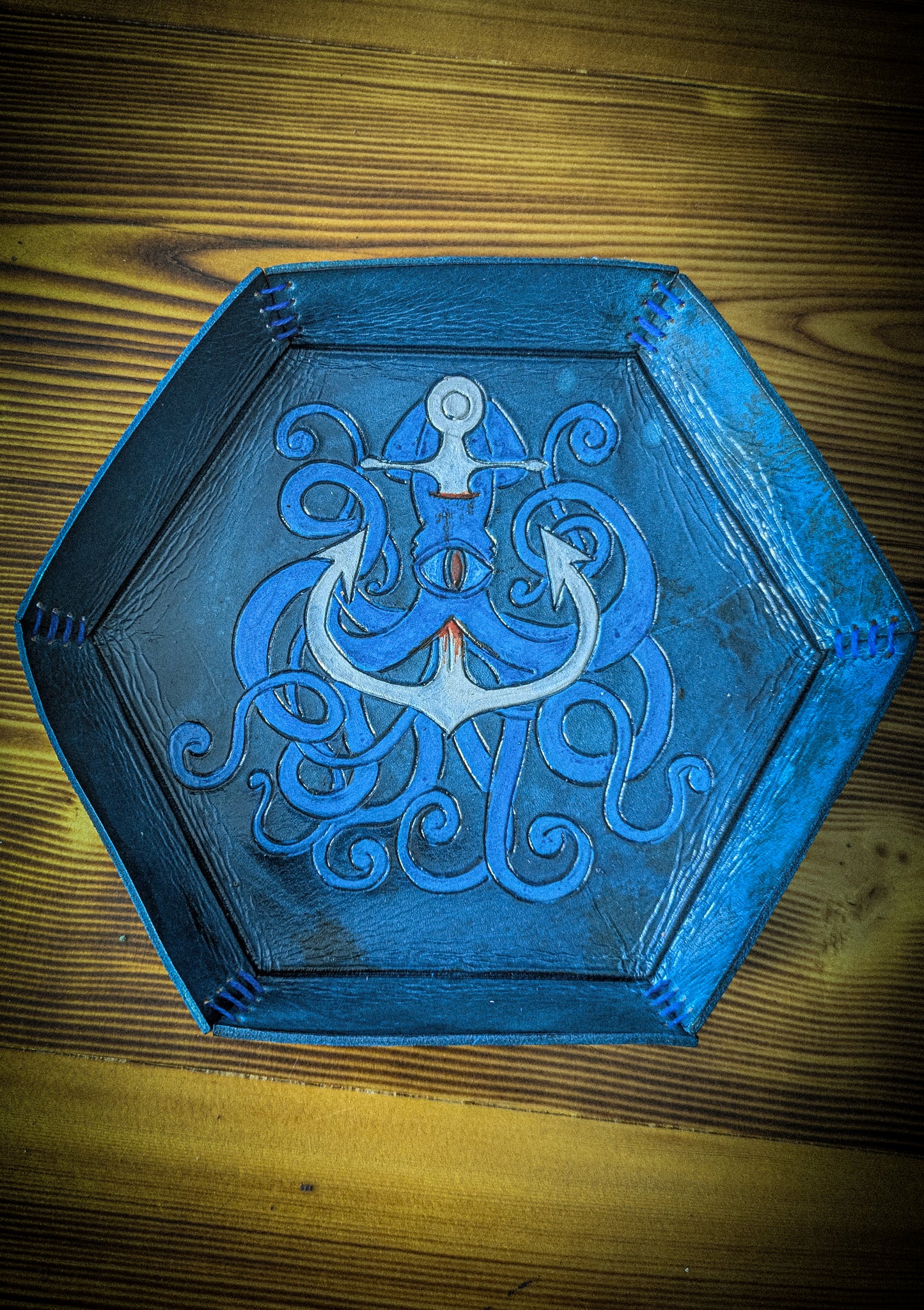 Leather Dice Trays