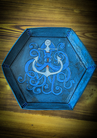 Leather Dice Trays