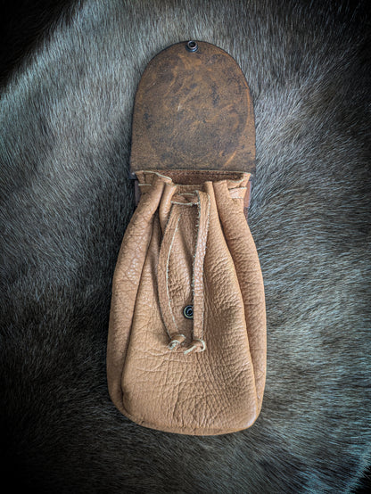 Leather Belt Bag - Viking Dragon