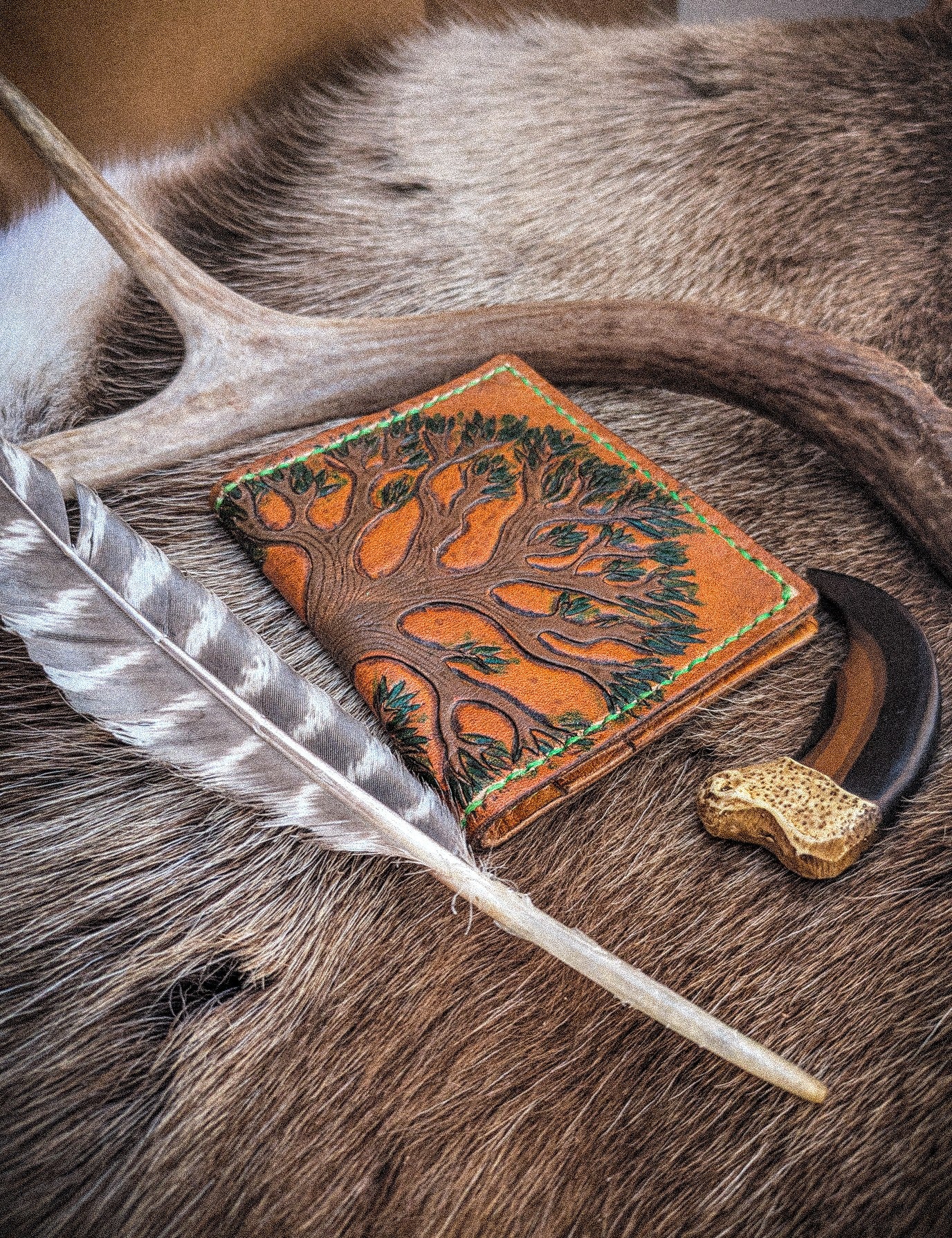 World Tree - Leather Bifold Wallet