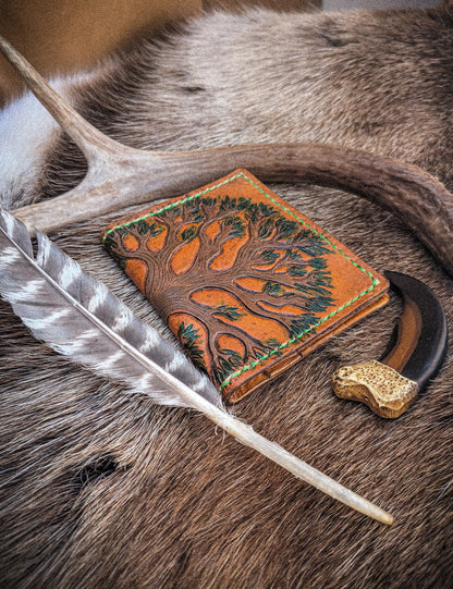 World Tree - Leather Bifold Wallet