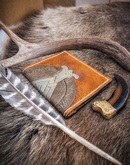 The Warrior's Knot - Leather Bifold Wallet